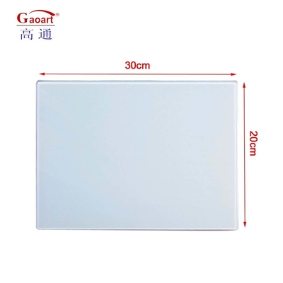 All-Season Top Mode gehärtetes Glas gehärtetes Quadrat rundes unzerbrechliches individuelles Schneidbrett für Zuhause und Küche
