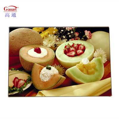 Nachhaltiges Design-Stil Tray mit gehärtetem Schnittbrett und glatter Oberfläche