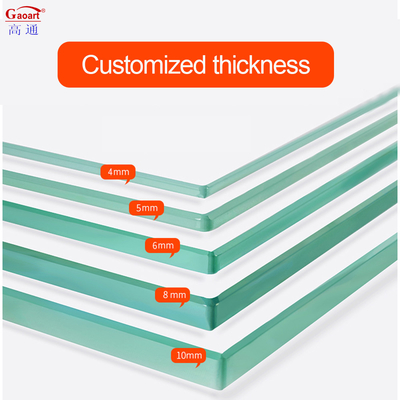 Universal Dome Frameless Cabinet Plant Isoliertes gehärtetes Glas mit einer Dicke von 4-10 mm