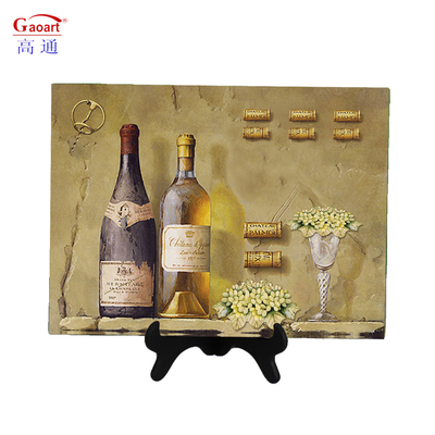 angepasste Farbe 4mm unzerbrechliche Quadratische Servierteller Placemat für Glas Esstisch
