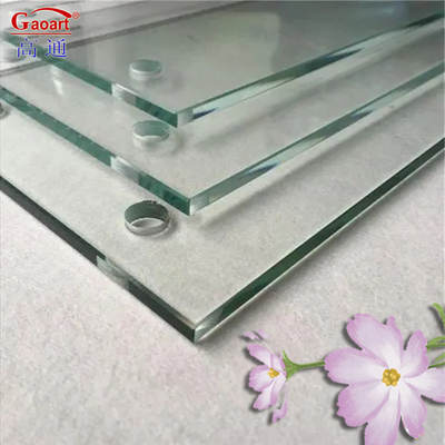 Einfacher Prozess 5mm gehärtet Glas Feuer Tür für große Gebäude in Park Flat Design
