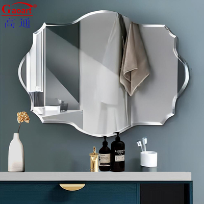 Moderne Wandspiegel Unzerbrechliches Glas Schönheitsdekor für Bad Zuhause Schlafzimmer Dekor