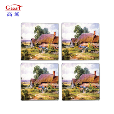 All-Season Custom Shape Küchen-Schnittbrett mit glatter Oberfläche Wein Glas-Coaster