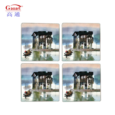 All-Season Custom Shape Küchen-Schnittbrett mit glatter Oberfläche Wein Glas-Coaster