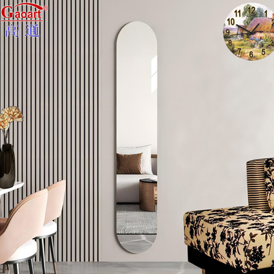 Moderne stilvolle Metall Hotel Badezimmer Glas Spiegel für die Wohnkultur