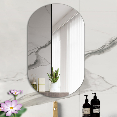 Großer einfacher Badezimmerspiegel mit riesig unzerbrechlichem Blatt und modernem Designwandkörper