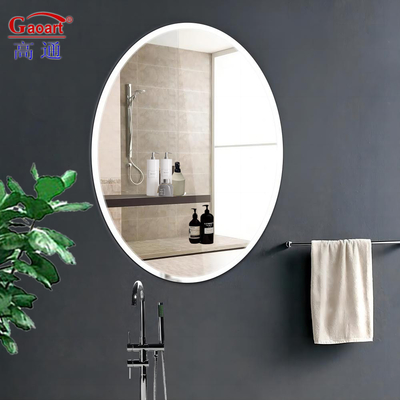 Hotel Badezimmer Wohnkultur Bevel Beveled Glas Aufkleber Spiegel mit Silber Rasiermetahl