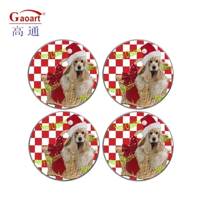 Bekanntes Design gehärtetes Glas Schnittbrett für Küche und Wein Glas Coaster leere