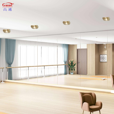 Moderner Haarsalon Dekorationsspiegel mit kundenspezifischem Design klare Farbe und 6 mm Dicke
