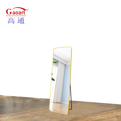 Beveled Full Length LED Body Floor Mirror im modernen stilvollen Design für Heimkleidung