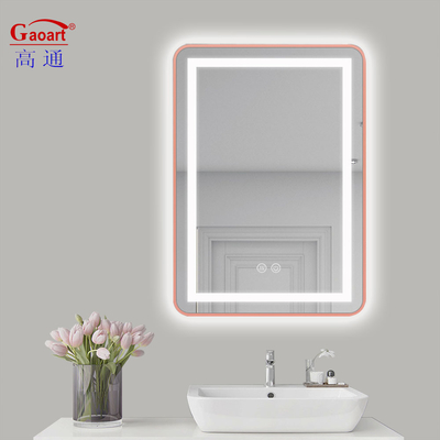 Glas Spiegel LED Licht Badezimmer Spiegel für Luxus Salon Schlafzimmer Wohnzimmer Wohnkultur