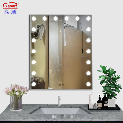 Full Design Metall Glas Spiegel Hollywood Vanity Tisch für alltägliche Anlässe