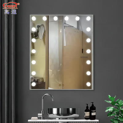 Full Design Metall Glas Spiegel Hollywood Vanity Tisch für alltägliche Anlässe