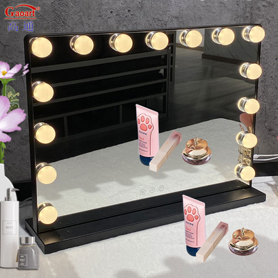 Hausdekor Kleine Smart Tasche Hollywood Make-up Vanity Licht LED tragbare kosmetische Spiegel