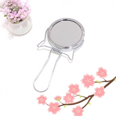 Anpassungsfähige Verpackung Kleines Spiegel Make-up Kosmetik Mini Kompakt mit Glasspiegel