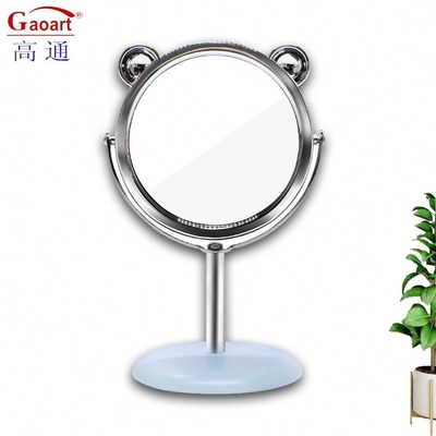 Besonderheiten für die Anpassung an Kunststoff und Glas Spiegel Mini Portable Vanity Circle Umkleidekoration