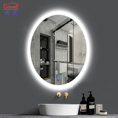 Top Mode LED-beleuchtete Glasspiegel für Smart Make-up in kleinen Dusche Umgebungen