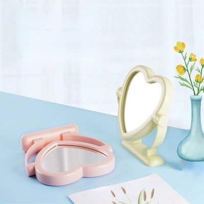 Kleines Tischstück Portable Kosmetische Spiegel Einzelkartonverpackung für Make-up