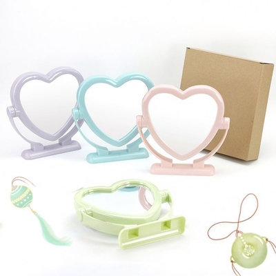 Kleines Tischstück Portable Kosmetische Spiegel Einzelkartonverpackung für Make-up