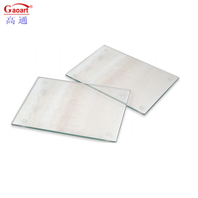Gestrafftes Quadratglas Käse Küchenschnittbrett mit klassischem Design und kundenspezifischer Größe