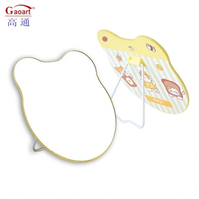 Mini Rundes Custom Pocket Herzförmiges Verstellbares Licht Make-up Spiegel für Lady Dressing
