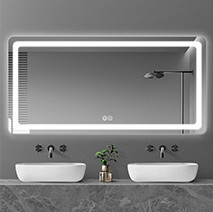 Badezimmer Spiegel Licht LED im modernen Design für tragbare Smart Makeup Nebellose Dusche
