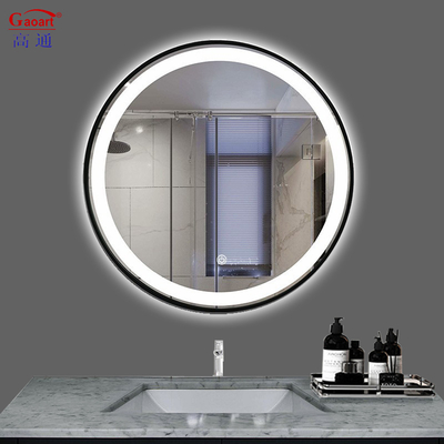 Glas-Hintergrundbeleuchtung Smart LED Badezimmerspiegellicht für den Alltag in einem kleinen Salon oder Schlafzimmer