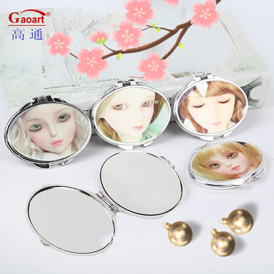 Portable Compact Vanity Mini Make-up Spiegel für bequeme Ankleiden und Make-up