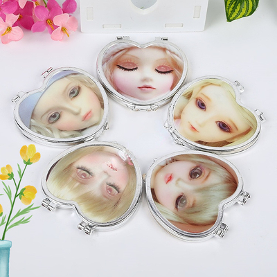 Portable Compact Vanity Mini Make-up Spiegel für bequeme Ankleiden und Make-up
