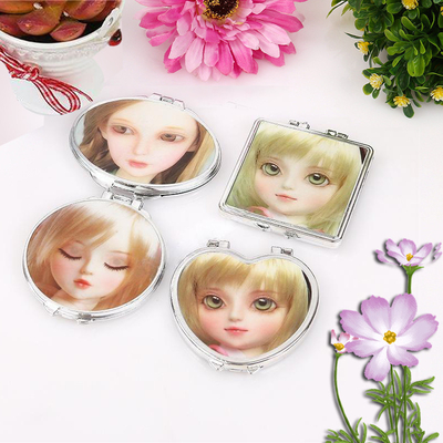 Portable Compact Vanity Mini Make-up Spiegel für bequeme Ankleiden und Make-up