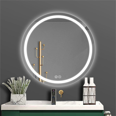 LED-Badspiegellicht für Rahmenlose Wand und Smart Touchscreen