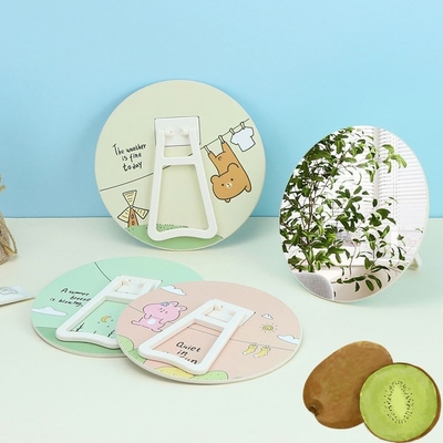 Top Mode Make-up Mini Petit Mirror Cute Make-up Leichtes Tragbare Eitelkeit für jeden Tag