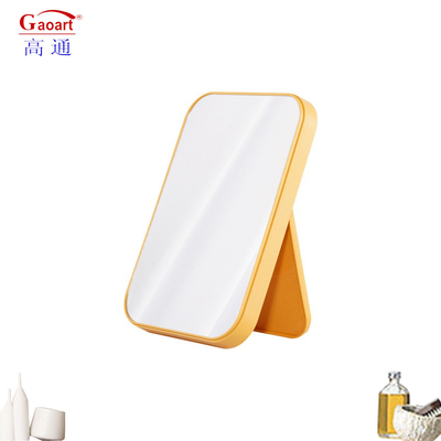 Modedesign Plastikglasspiegel Portable Desktop Vanity Kompaktes Make-up für Schreibtisch