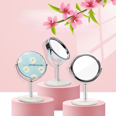 Besonderes Verpacken Süßes Kleines Tischboden Reise Kosmetik Stehendes Spiegeln Make-up Schreibtischspiegel
