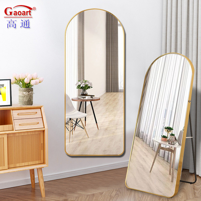 Wohnzimmer Glasspiegel für Garderobe Tanz Studio Hotel Make-up Schlafzimmer Dekoration