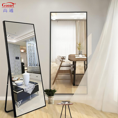 Wohnzimmer Echtes Friseur Stehendes Wandkleid Badezimmer Ganzkörper Länge Salon Spiegel