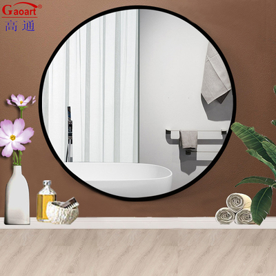 Home Weinshop Vintage Antike Badezimmer Toilette Rundes Haus Dekor Plastikrahmen Spiegel