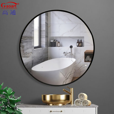 Home Weinshop Vintage Antike Badezimmer Toilette Rundes Haus Dekor Plastikrahmen Spiegel