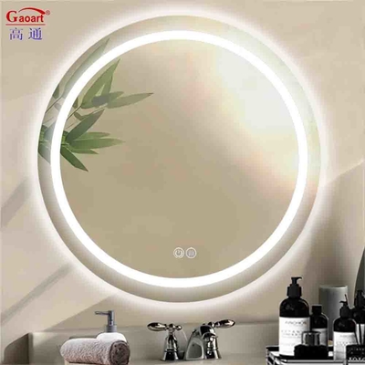4mm Ultra Thin Wand montiert Smart Hintergrundbeleuchtung Badezimmerspiegel mit Bildschirm Touch Switch