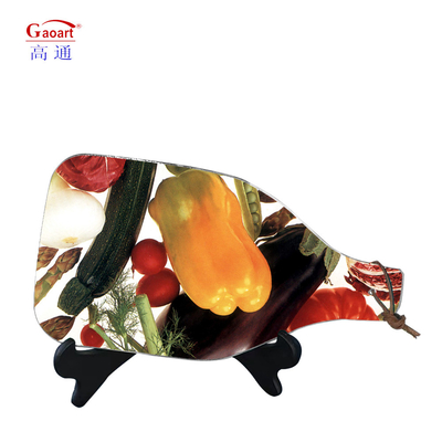 Versatile Schnittplatte aus gehärtetem Glas zum Schneiden, Schneiden und Schneiden