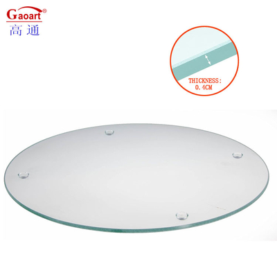 Customized Tempered Glass Cutting Board mit rutschfesten Füßen perfekt für die Zubereitung von Lebensmitteln