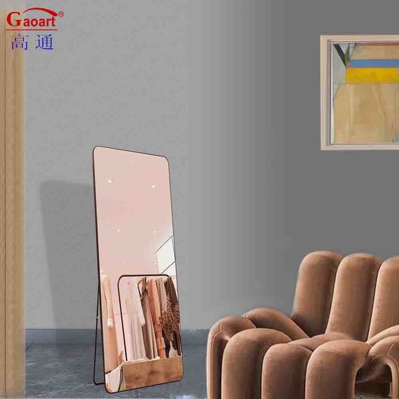 Wohnzimmer Dekor Bodenlänge Spiegel für Hochzeit Tanz Studio Art Deco Handwerk Schlafzimmer