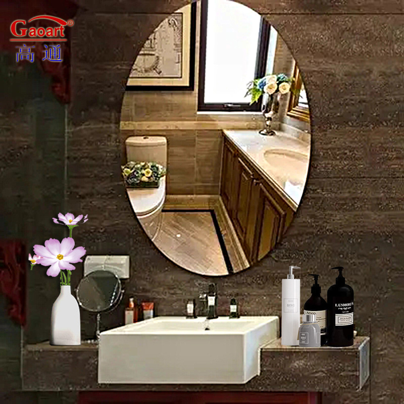 Home Decor Spiegel Moderner Wandspiegel in Kleid Form für großen Kreis Form Schönheitsstar 50