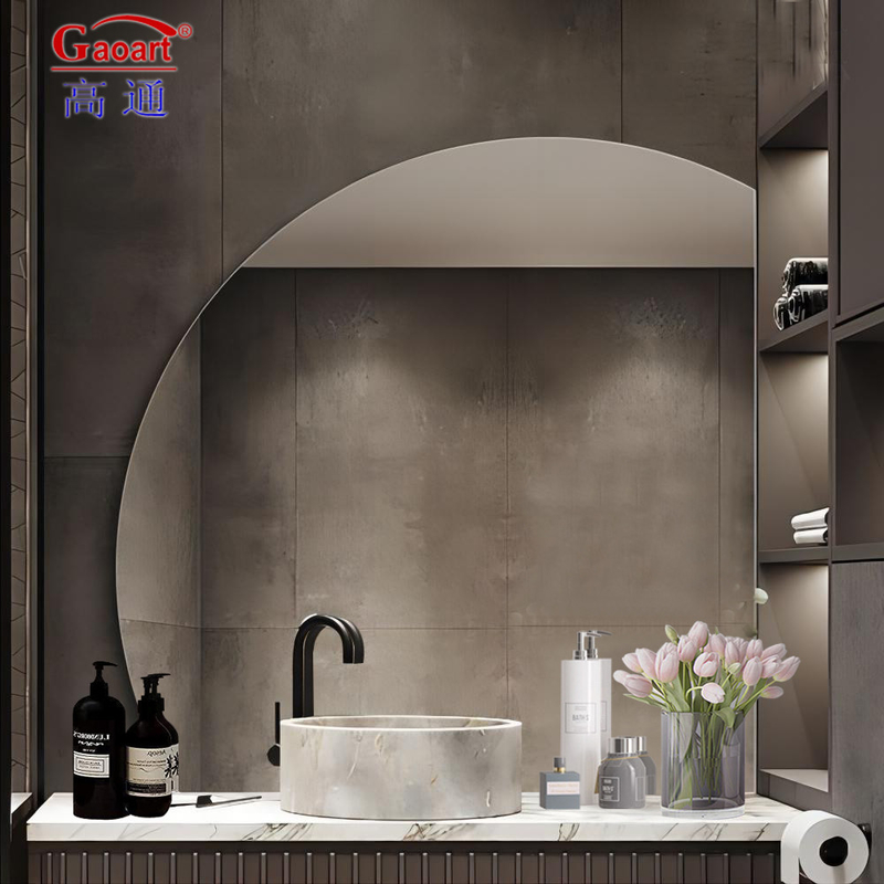 Wohnzimmer Silber Float Flur Bevel Bad Schlafzimmer Dekoration Spiegel mit Design