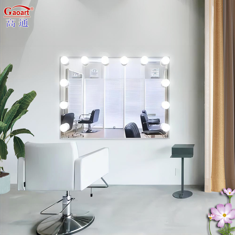 Rechteck Hollywood Make-up Licht Eitelkeit Led Make-up Spiegel mit Led-Leuchten für Make-up Portable