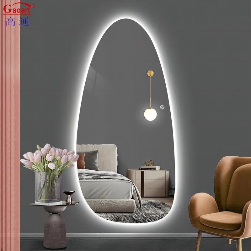 Custom Full Length Decor Led für Badezimmer Spiegel Moderner Design Stil Beleuchtete Portable