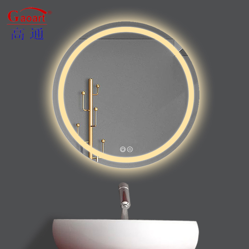LED-Badspiegellicht für Rahmenlose Wand und Smart Touchscreen