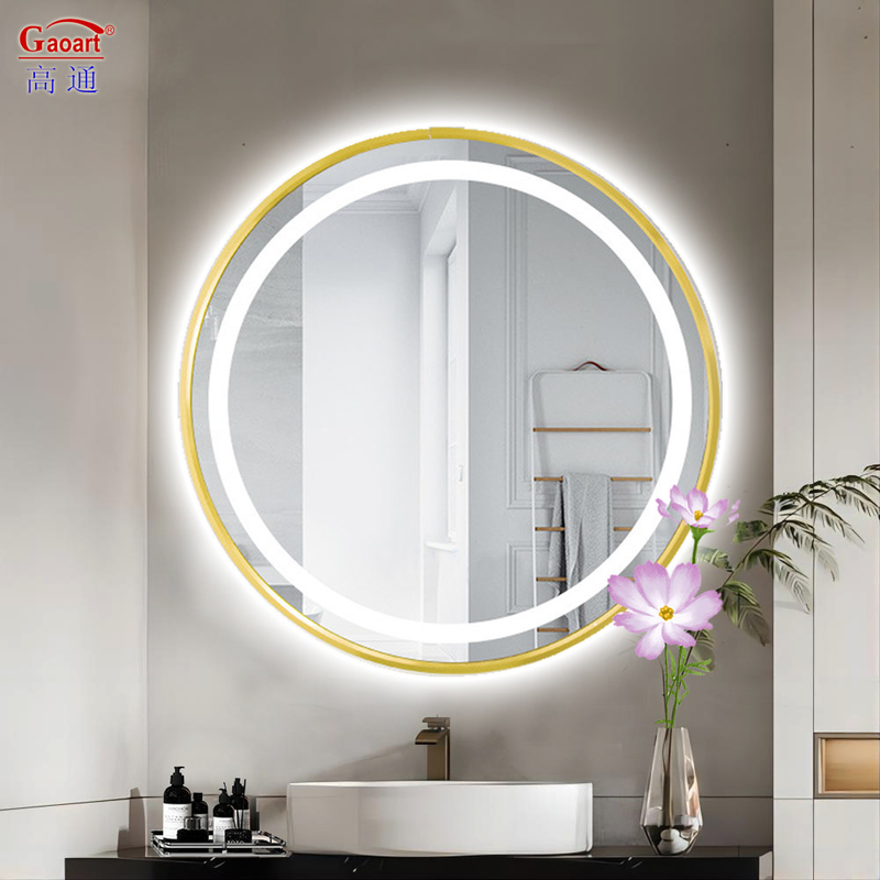 Touch Switch LED-Beleuchtungsspiegel für Nebellose Duschen und Wandmake-up